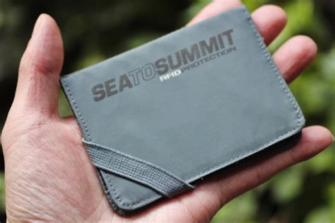 sea to summit rfid card holder|RFID Travel Wallet .